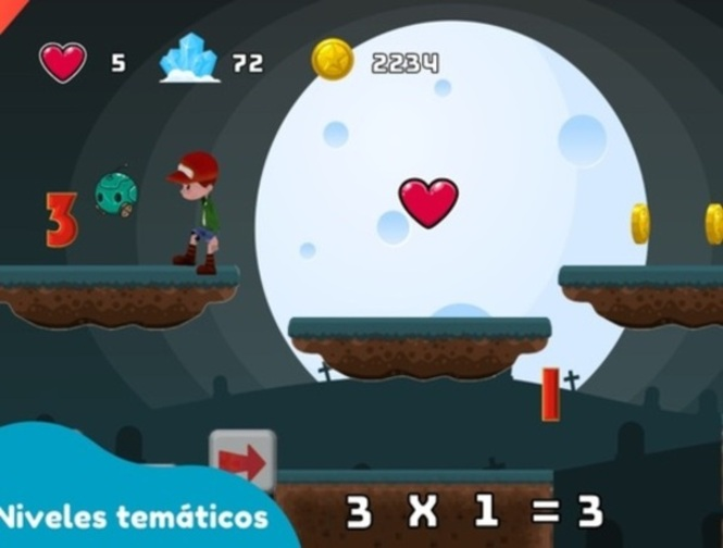 Xogo Aventura de matemáticas de Sam  en liña
