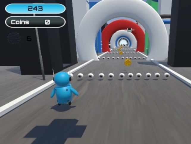 Xogo Rush robot  en liña