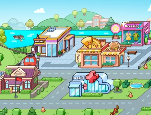 Xogo Avatar World Dream City en liña