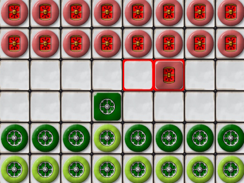 Xogo Ludus: Checkers romanos  en liña