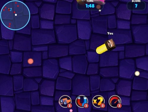 Xogo Minecraft Squid Game Worm. io  en liña