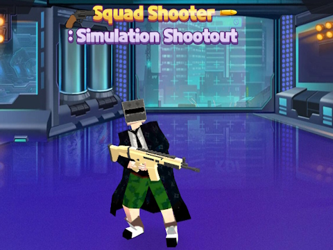 Xogo Tirador de escuadras: tiroteo de simulación  en liña