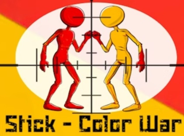 Xogo Stick Color War en liña