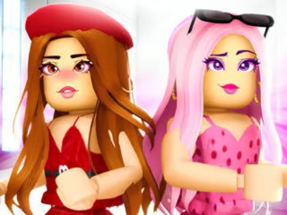 Xogo Puzzle de Jigsaw: Batalla de moda Roblox  en liña