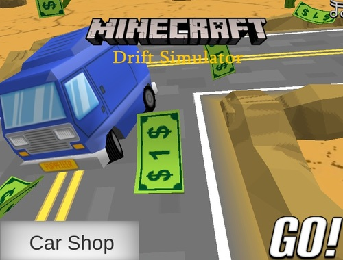 Xogo Simulador de deriva de Minecraft  en liña