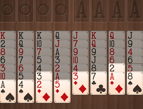 Xogo Freecell Solitaire libre  en liña
