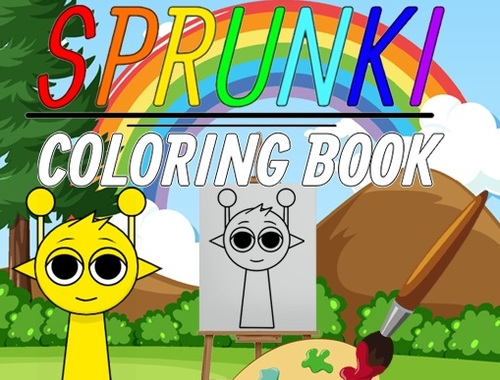 Xogo Libro para colorear Sprunki  en liña