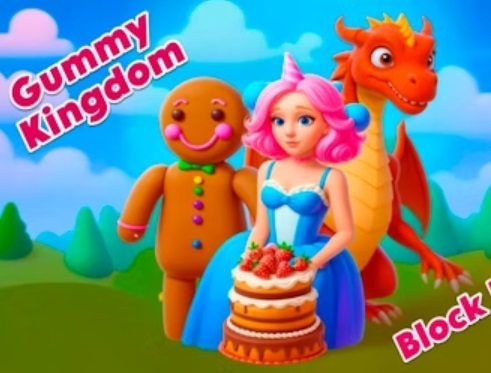 Xogo Gummy Kingdom Block Puzzle en liña