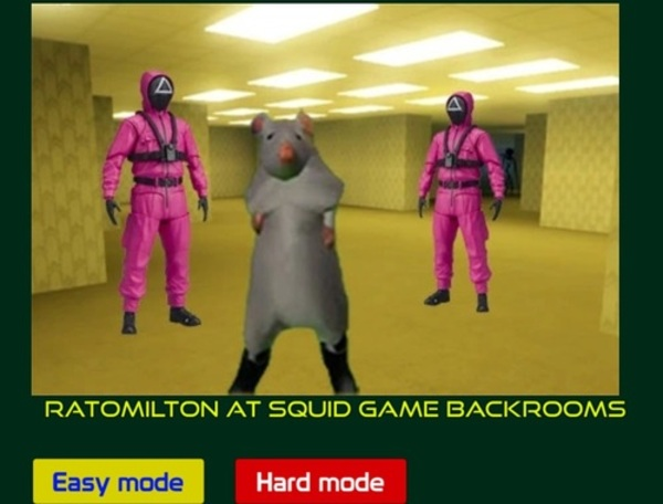 Xogo Ratomilton en Squid Game Backrooms  en liña