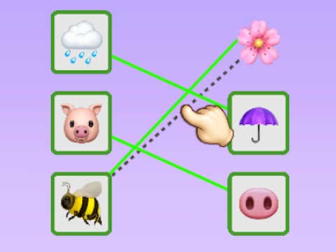 Xogo Emoji Puzzle Connect en liña