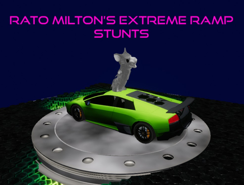Xogo Rato Milton Extreme Ramp Stunts en liña