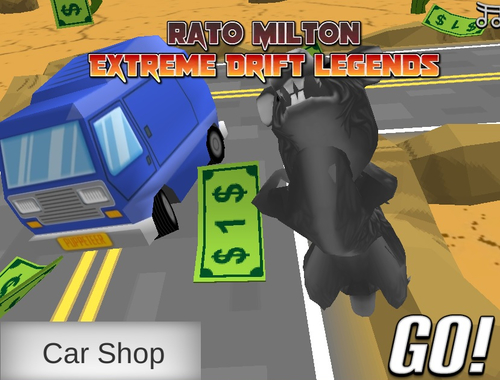 Xogo Rato Milton Extreme Drift Legends en liña