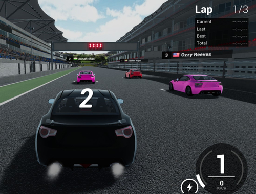 Xogo Real GT Racing Simulator en liña