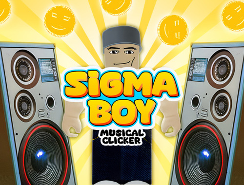 Xogo Sigma Boy: Clicker musical  en liña