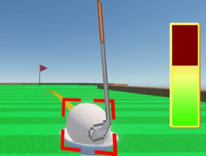 Xogo Super Mega Power Golf 3D  en liña
