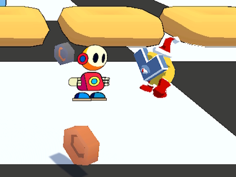Xogo O meu robot limpo  en liña