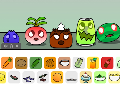 Xogo IncrediBlobs v1: hora do xantar!  en liña
