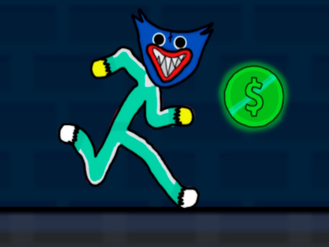 Xogo Stickman Huggy 456 Squid  en liña