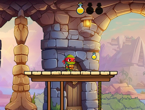 Xogo Quest Turtle  en liña