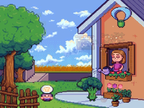 Xogo Pixel World  en liña