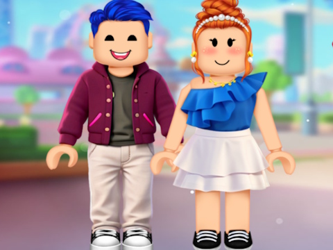Xogo Dressup de parella de Roblox  en liña