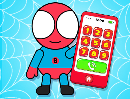 Xogo Simulador de teléfono de superheroes  en liña