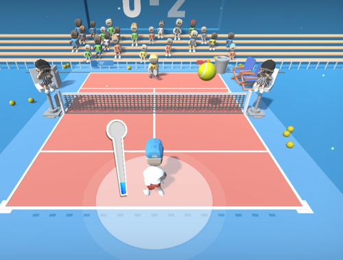 Xogo Clash de tenis  en liña