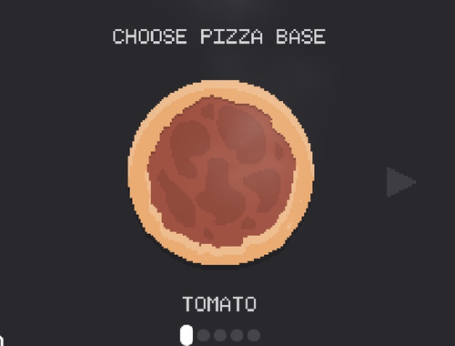 Xogo Pixel Pizzeria  en liña