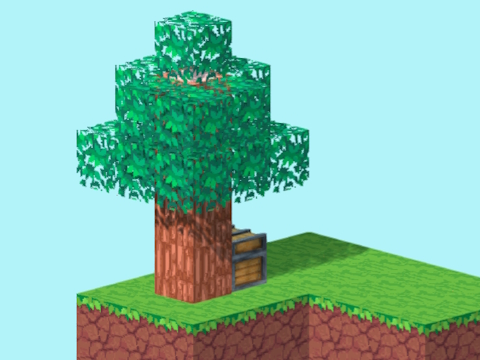 Xogo Skyblock 3D: Supervivencia  en liña