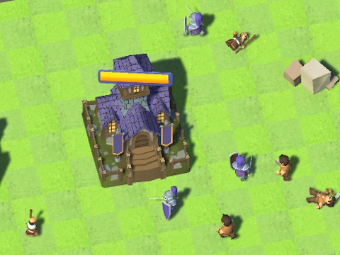 Xogo Warlock King: defensa do castelo  en liña