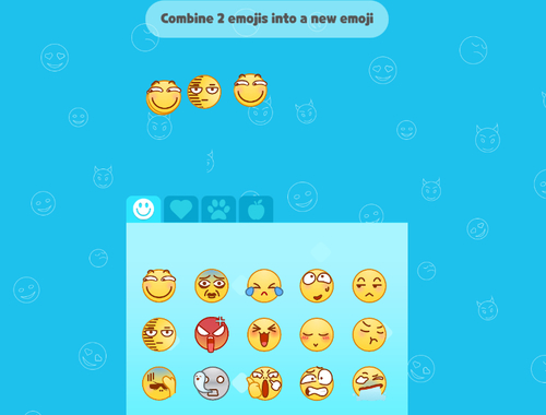 Xogo Emoji fusiona diversión moji  en liña