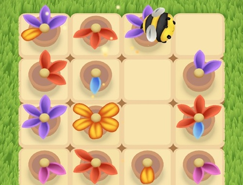 Xogo Bloom Sort 2: Bee Puzzle  en liña