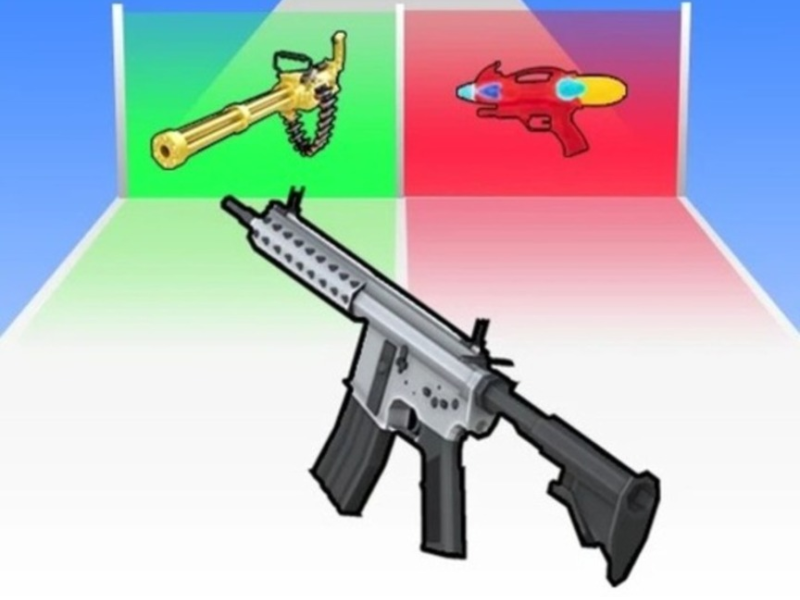 Xogo Consegue unha pistola chula!  en liña