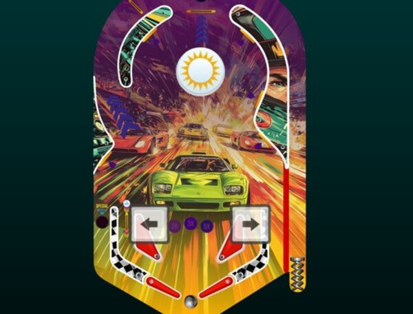 Xogo Pinball de carreira  en liña