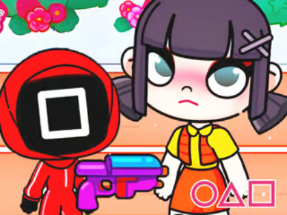 Xogo Puzzle Jigsaw: Squid Game vs Avatar  en liña