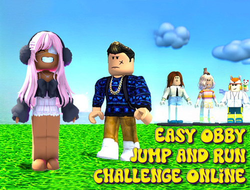 Xogo Easy Obby Jump and Run Challenge en liña  en liña