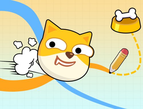 Xogo Doge Rush Draw Puzzle Home  en liña