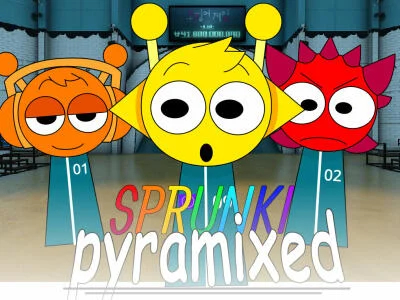 Xogo Sprunki Pyramixed: Squid Game  en liña