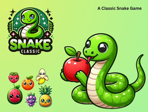 Xogo Snake Classic  en liña