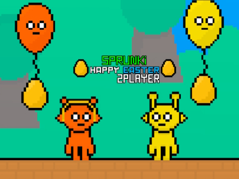 Xogo Sprunki Happy Easter 2player  en liña