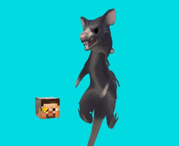 Xogo Ratomilton Spinning Floppy Minecraft  en liña