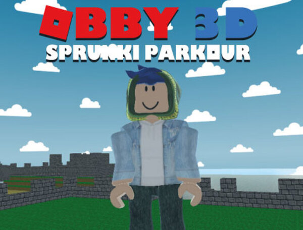 Xogo OBBY 3D Sprunki Parkour  en liña