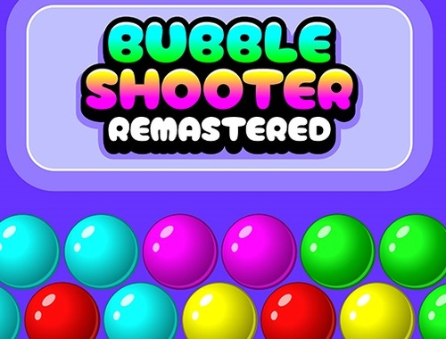 Xogo Bubble Shooter remastered  en liña