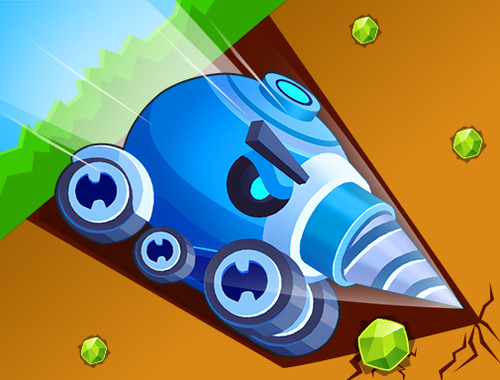 Xogo Gem Digger profundo  en liña