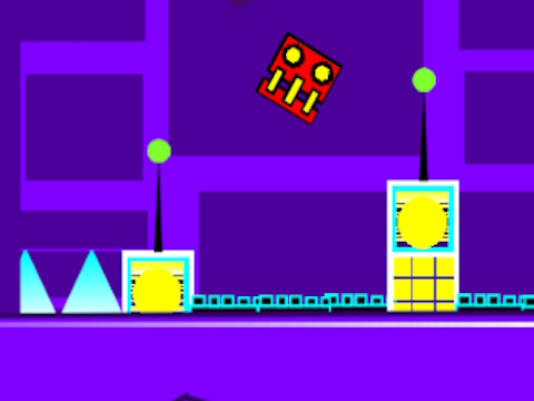 Xogo GEOMETRY DASH POR LOADO  en liña