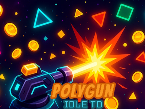 Xogo Polygun: Idle TD  en liña