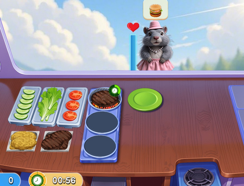Xogo Marmot Diner Dash  en liña