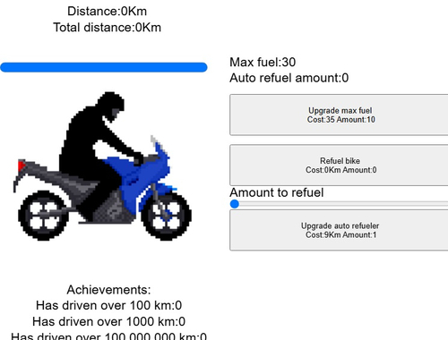 Xogo Clicker de moto  en liña