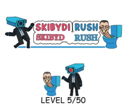 Xogo Skibydi Rush  en liña
