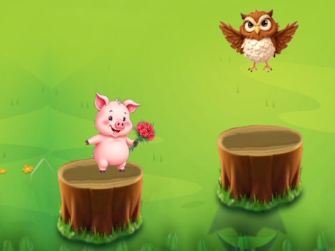 Xogo Panic Forest Piggys  en liña